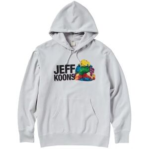 Uniqlo x Jeff Koons UT Graphic Hoodie in Light Gray Men’s Size S